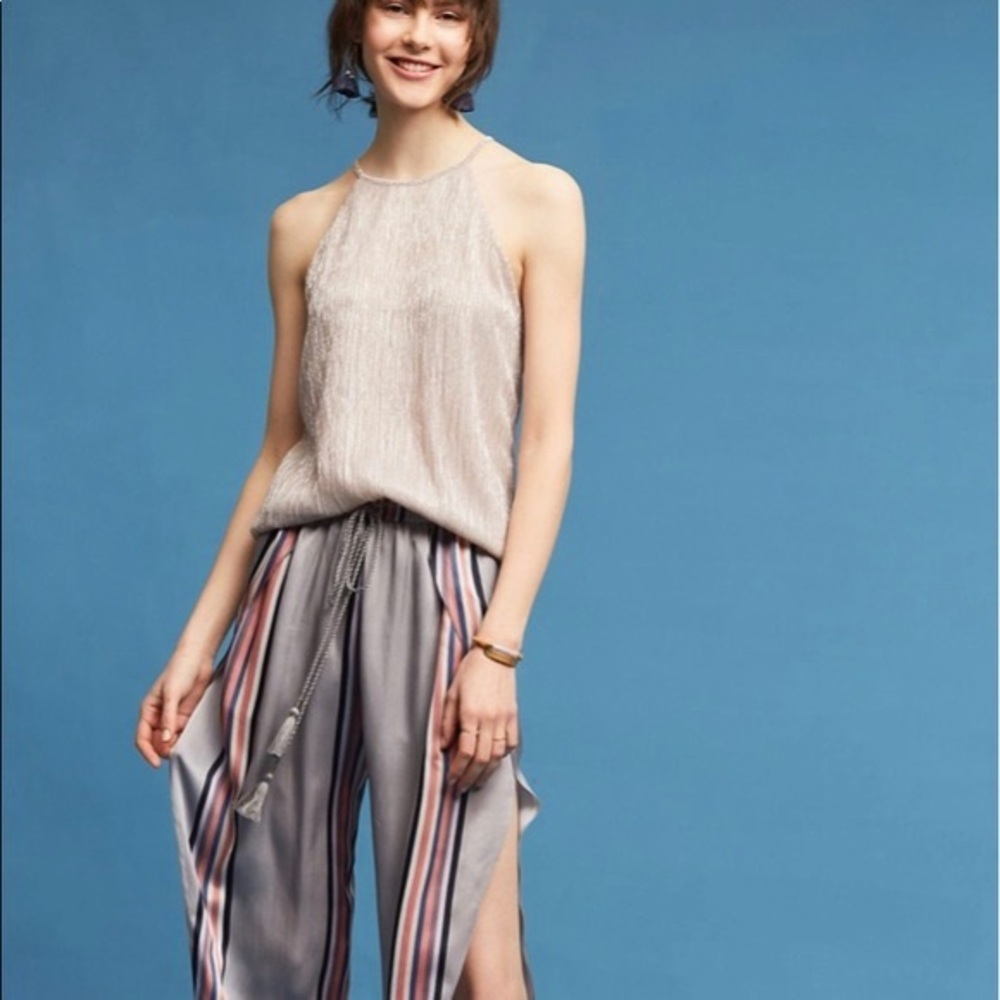 Anthropologie Waverly Shimmer top - S